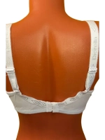 Бюстгальтер гладкий с косточками большие размеры