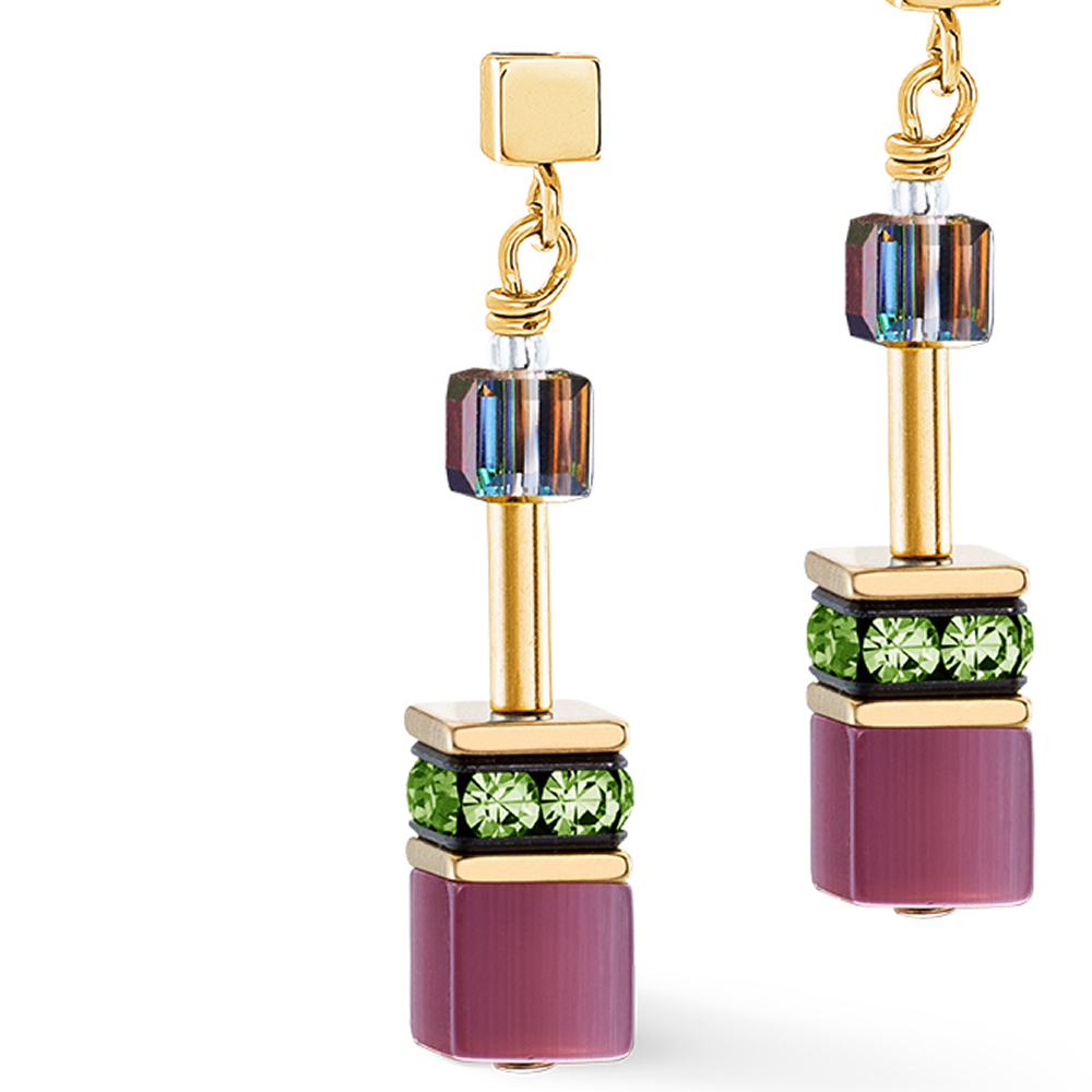 Серьги Coeur de Lion Multicolour Art Nouveau 2838/21-1578