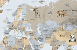 Карта мира №35