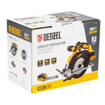 Пила циркулярная аккумуляторная CCSH-20-165, 165 мм, Li-Ion, 20 В// Denzel
