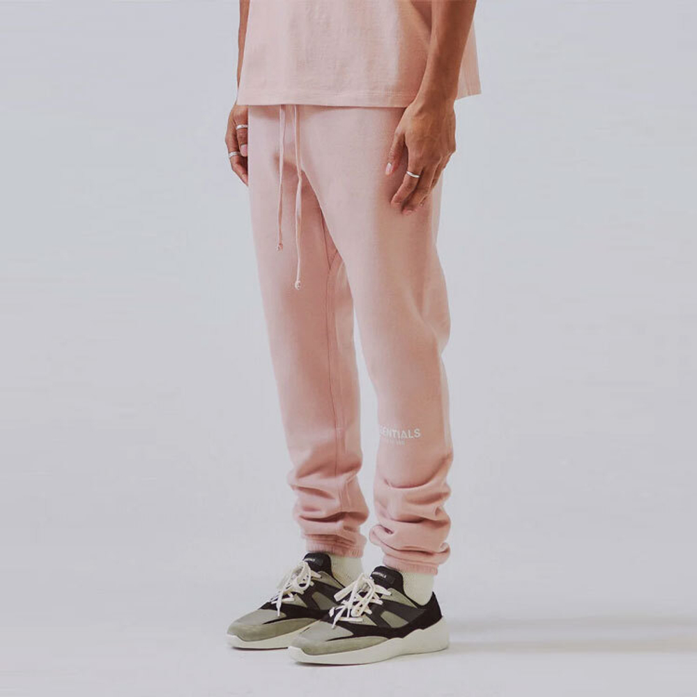 Штаны Fear of God Essentials FW19 Pink Reflective Lounge Pants, FOG-FW19-73