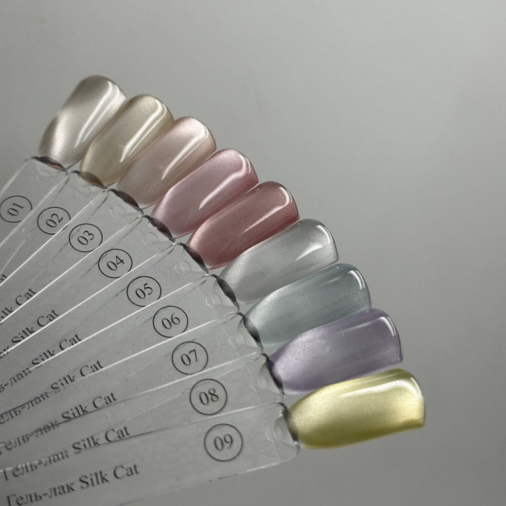 SoLa Гель-лак Silk Cat 09 Кошачий глаз, 10мл3