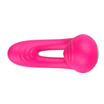 Розовое виброкольцо с пультом ДУ