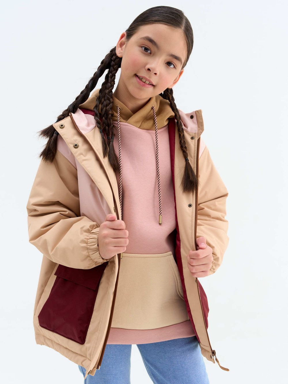 Куртка демисезонная "Беж" 7+