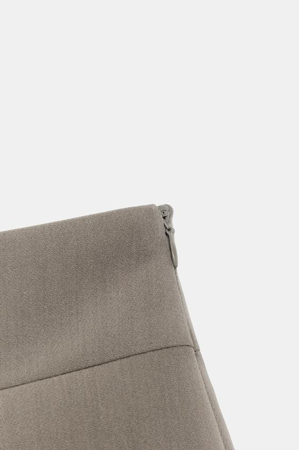 ZARA МИНИ-ШОРТЫ, СЕРО-КОРИЧНЕВЫЙ