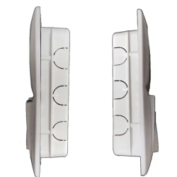 Блок электроустановочный розетка + выключатель трехклавишный для скрытой проводки BYLECTRICA СветоПрибор