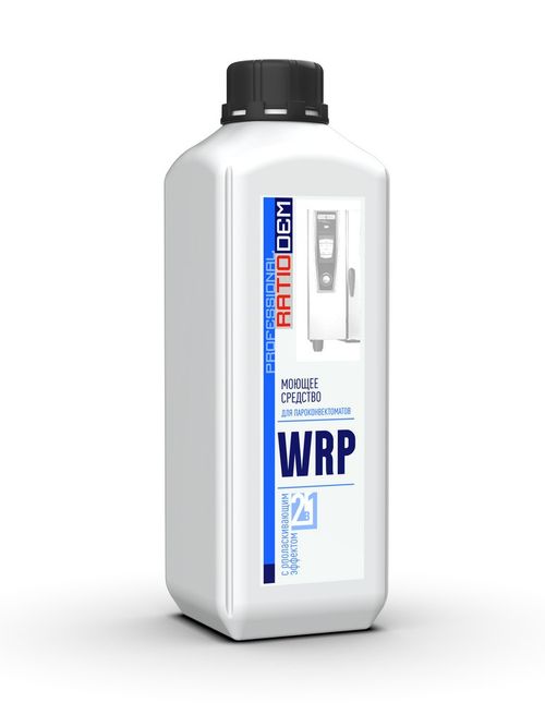 RatioDem WRP (новый) 1л Моющее средство с ополаскивающим эффектом 2 в 1 для пароконвектоматов UNOX, флакон 1 литр (альтернатива для DB1076A0)