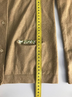 Кардиган и джемпер Pedro Del Hierro с пайетками, маркировка S, визуально на 44 размер