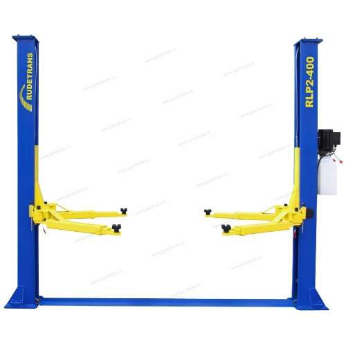 Двухстоечный автомобильный подъемник для автосервиса грузоподъемность 4 Т RLP2-400 (220 В)