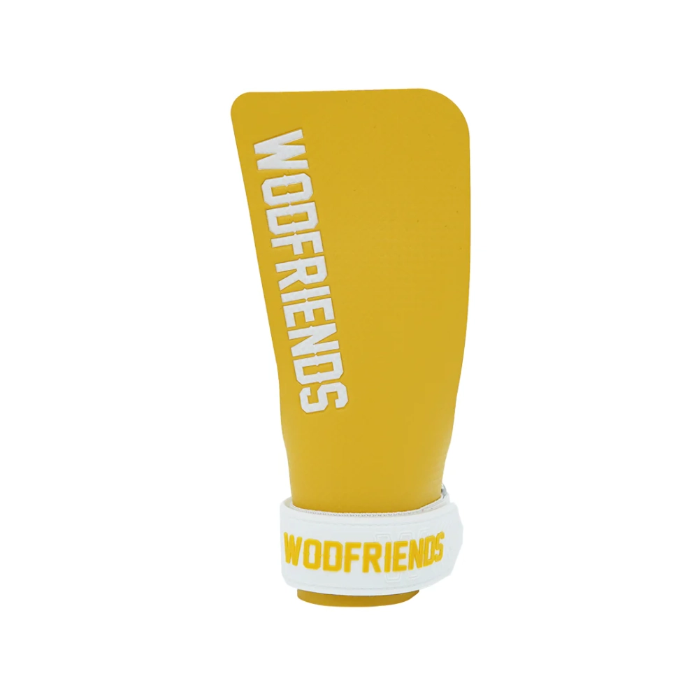 Накладки карбоновые гимнастические WOD Friends Athlete Carbon Grip (Желтые)