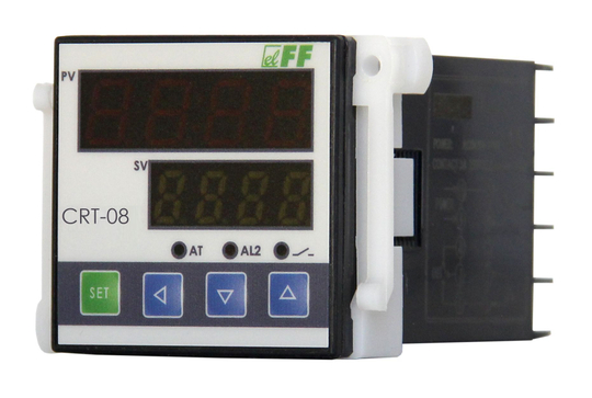 Регулятор температуры CRT-15T(CRT-08) диап. температур от 0 до +400град.С ПИД регулятор ЖКИ индикация с выносным датчиком в компл.
