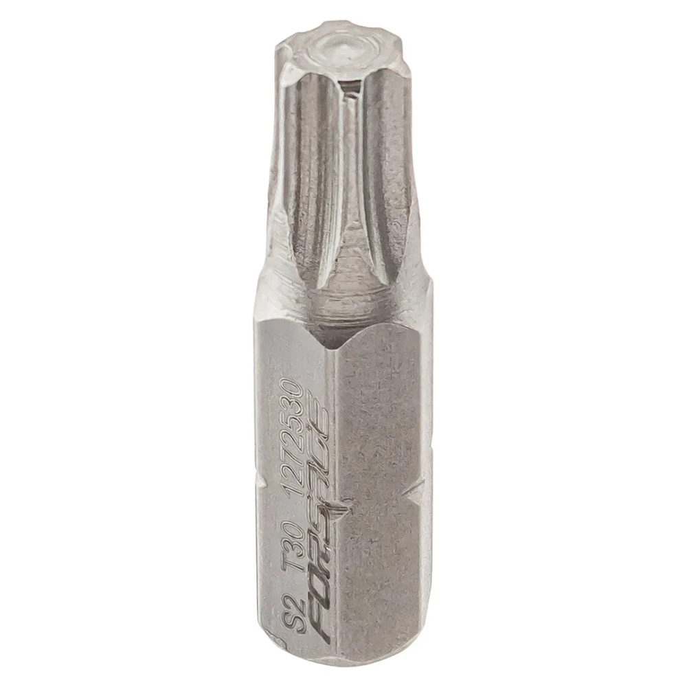 Бита TORX с отверстием T30х25мм,1/4''(20шт/уп) Forsage F-1272530