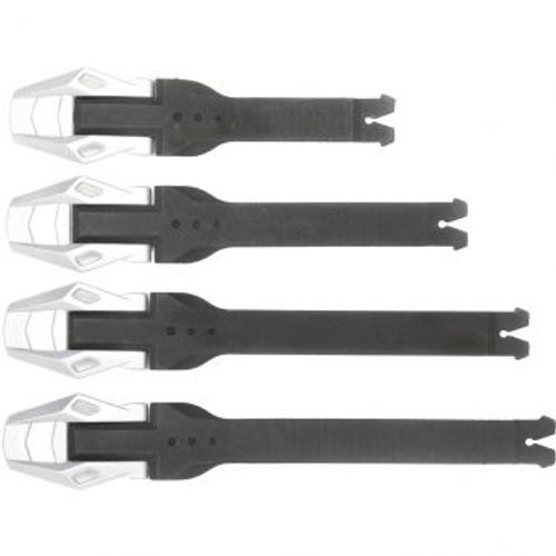 MX Boot Strap & Metal Buckle Set 450 / Черно-белый