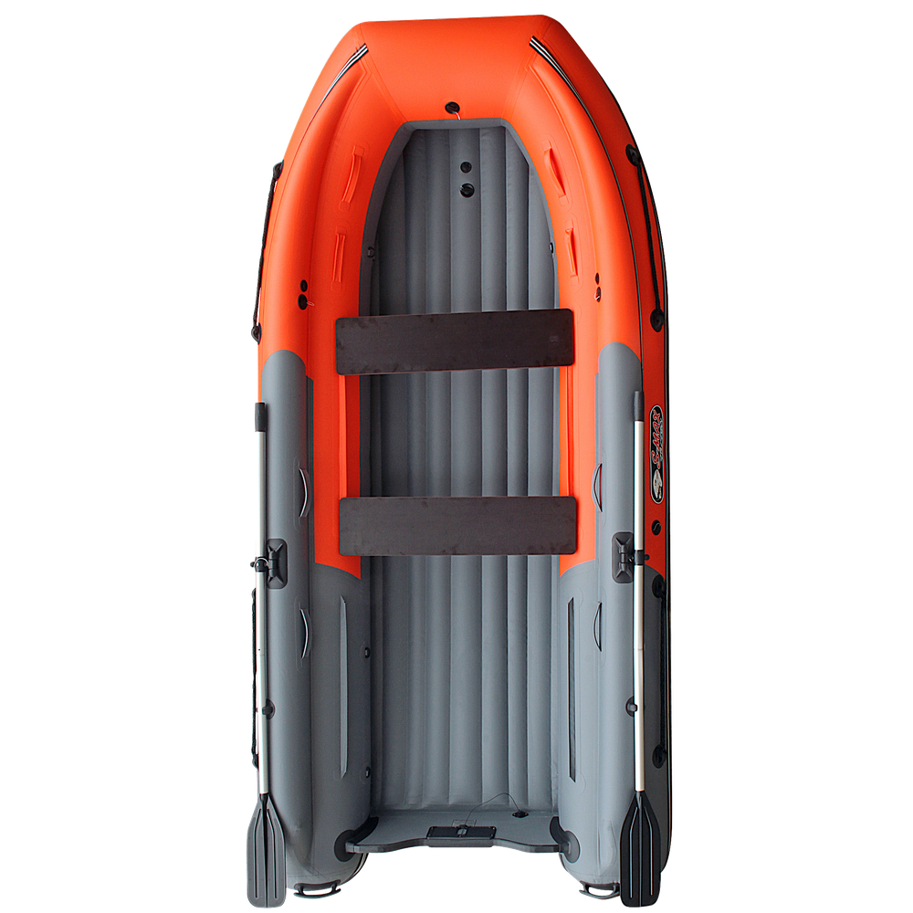 Лодка ПВХ Angler Reef Тритон S-Max 425FiND с интегрированным фальшбортом -