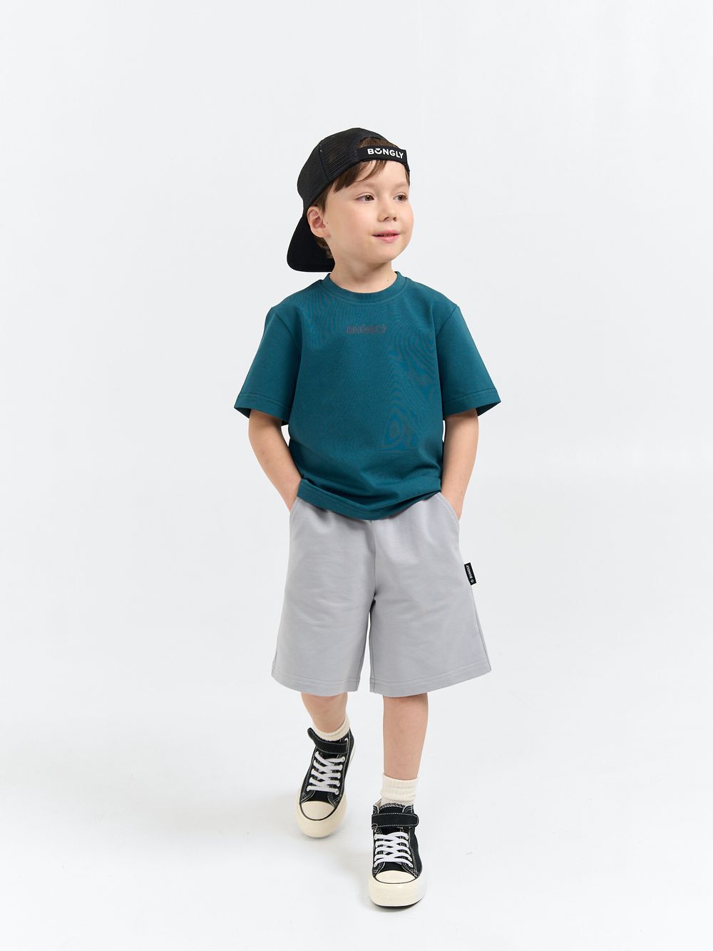 Шорты бермуды "Пепел"