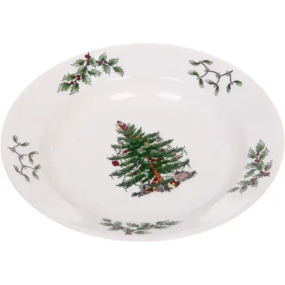 Тарелка керамическая «Ёлочка» 23*4,5см