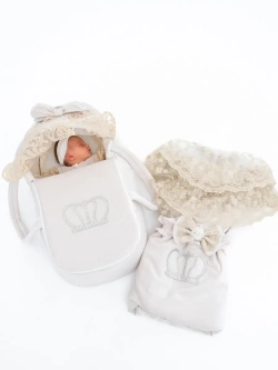 конверт на выписку для новорожденного с переноской