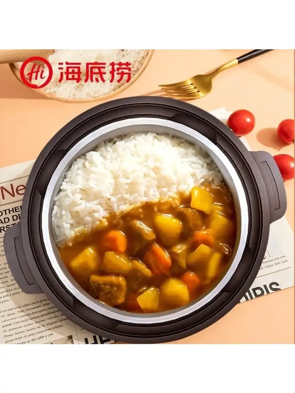 Саморазогревающийся рис HotPot с говядиной и овощами, Китай