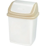 Контейнер для мусора Ромашка 18 л с перекидным верхом