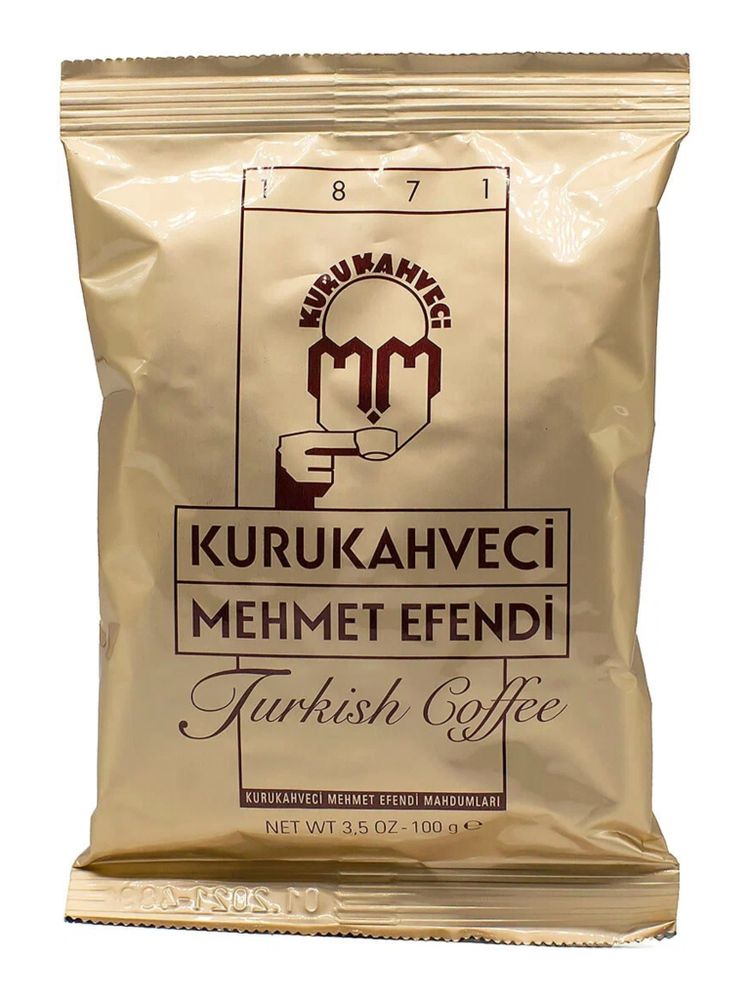 Кофе молотый Kurukahveci Mehmet Efendi 100 г 25 шт