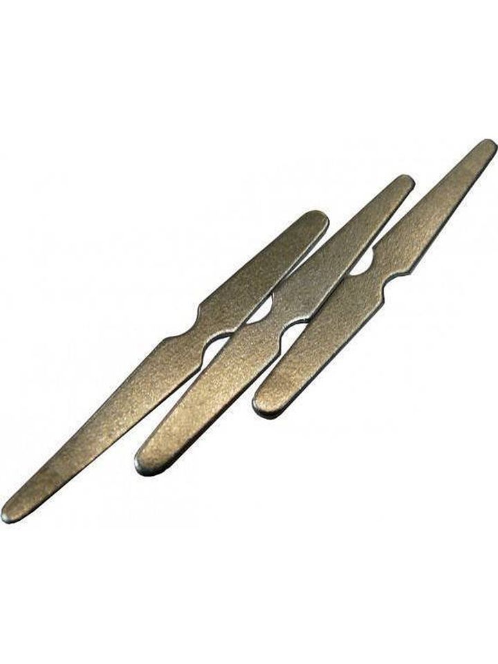 Кляммер для крепления пуговиц прямой