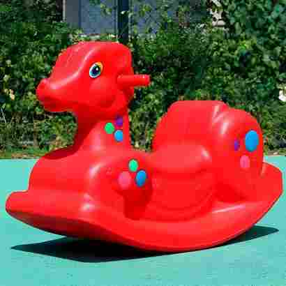 Качалка балансир Для Помещений «Оленёнок» Красный