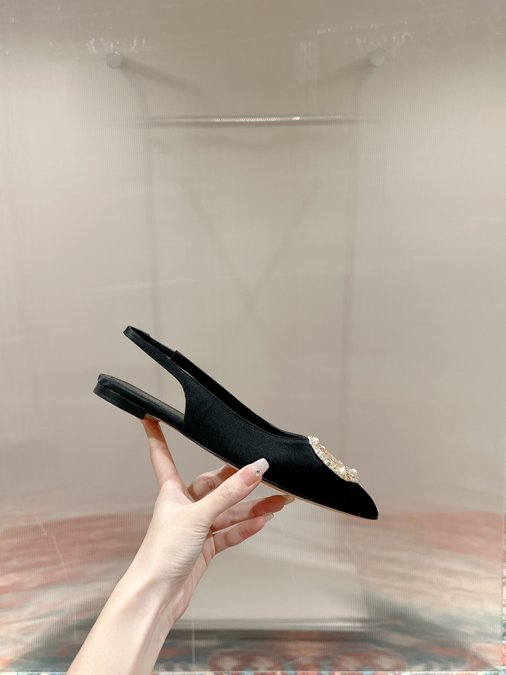 Louis Vuitton Met Slingback Ballerina