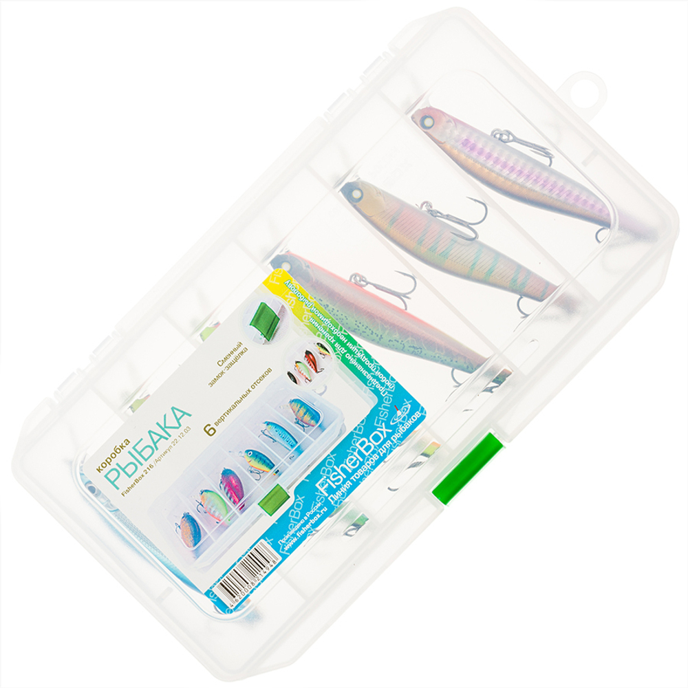 Коробка FisherBox 216 (22х12х03)
