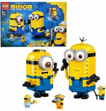 Конструктор "Фигурки миньонов и их дом", 956 деталей