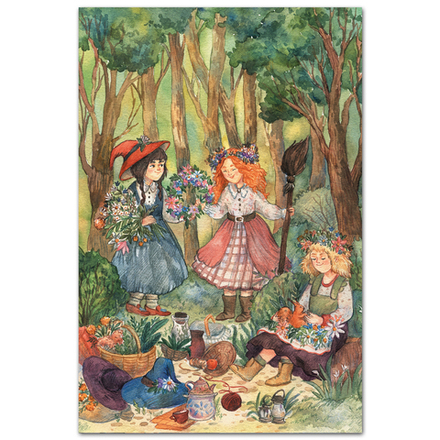 Июнь. Колдунья Ивушка