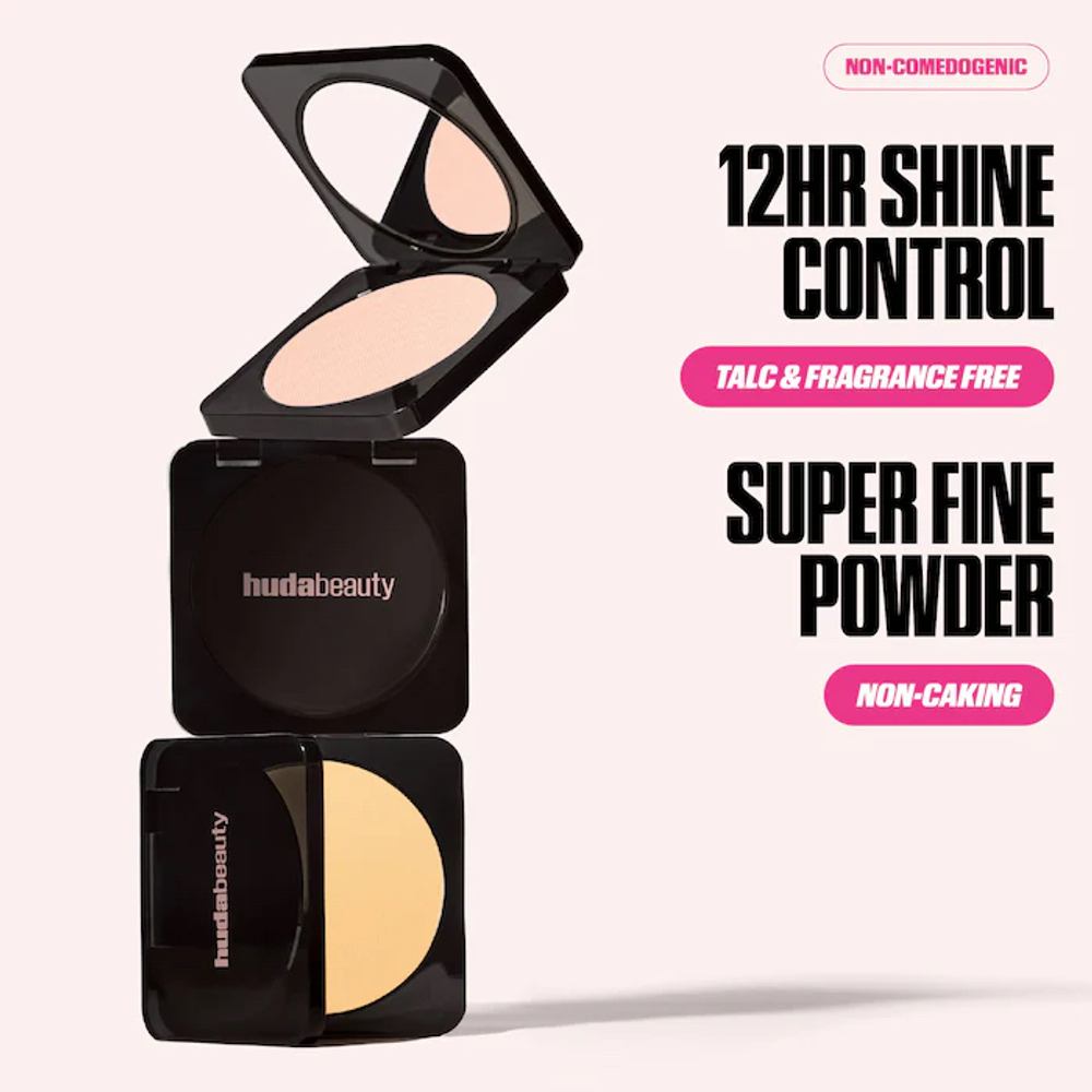 Huda Beauty Easy Bake Airbrush Matte Pressed Setting Powder - Banana Bread