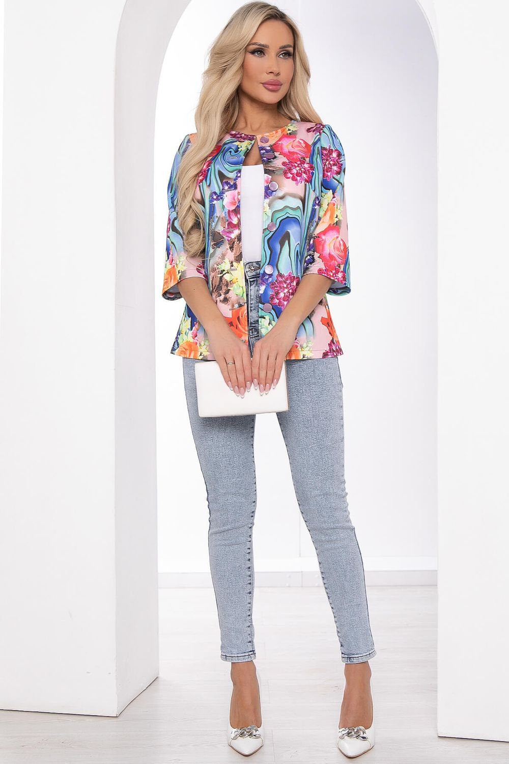 Жакет "Цветочная сказка" Б7825 LT Collection