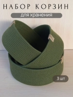 Корзина для хранения плетеная