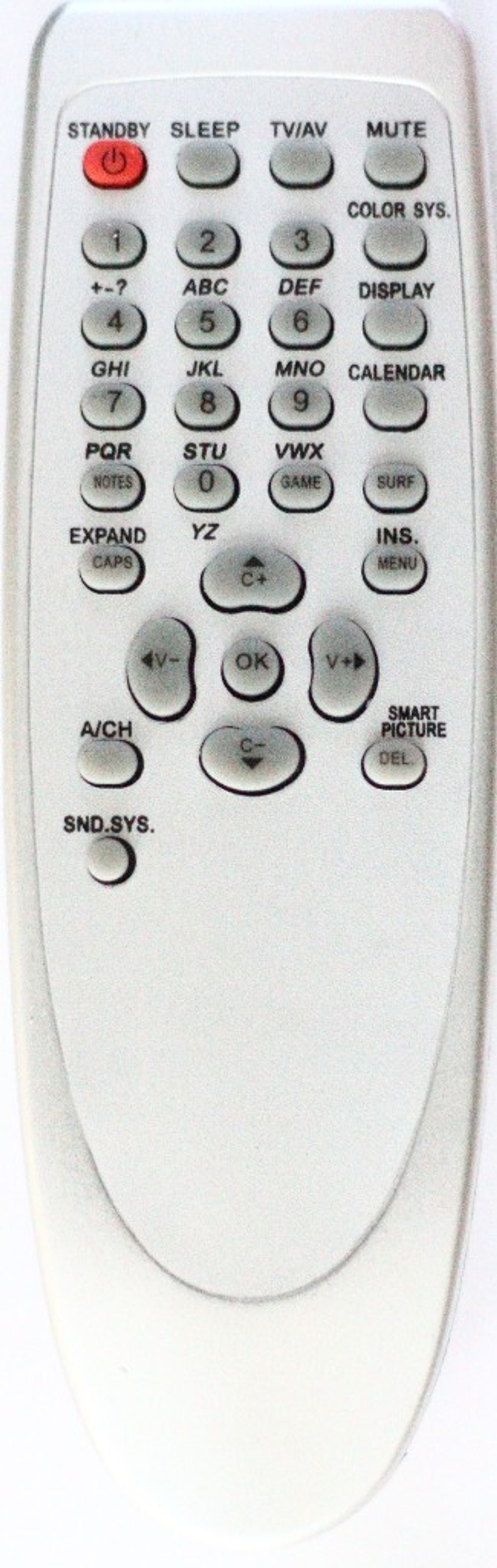 Пульт RC1153014 для Polar / Rolsen / Sitronics / Elenberg / Sanyo