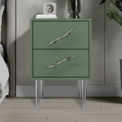 Тумба Арт Колор matte Стайл Сильвер Зеленый нефрит матовый