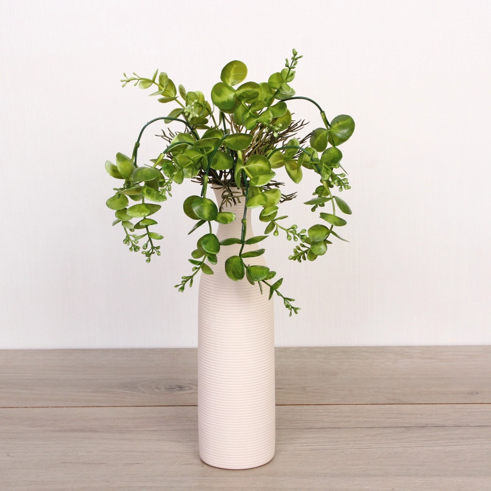 Искусственные цветы «Волшебство трав» 35см Эвкалипт темно-зеленый