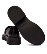 Кожаные лоферы Tommy Jeans - черный(EN0EN02602)