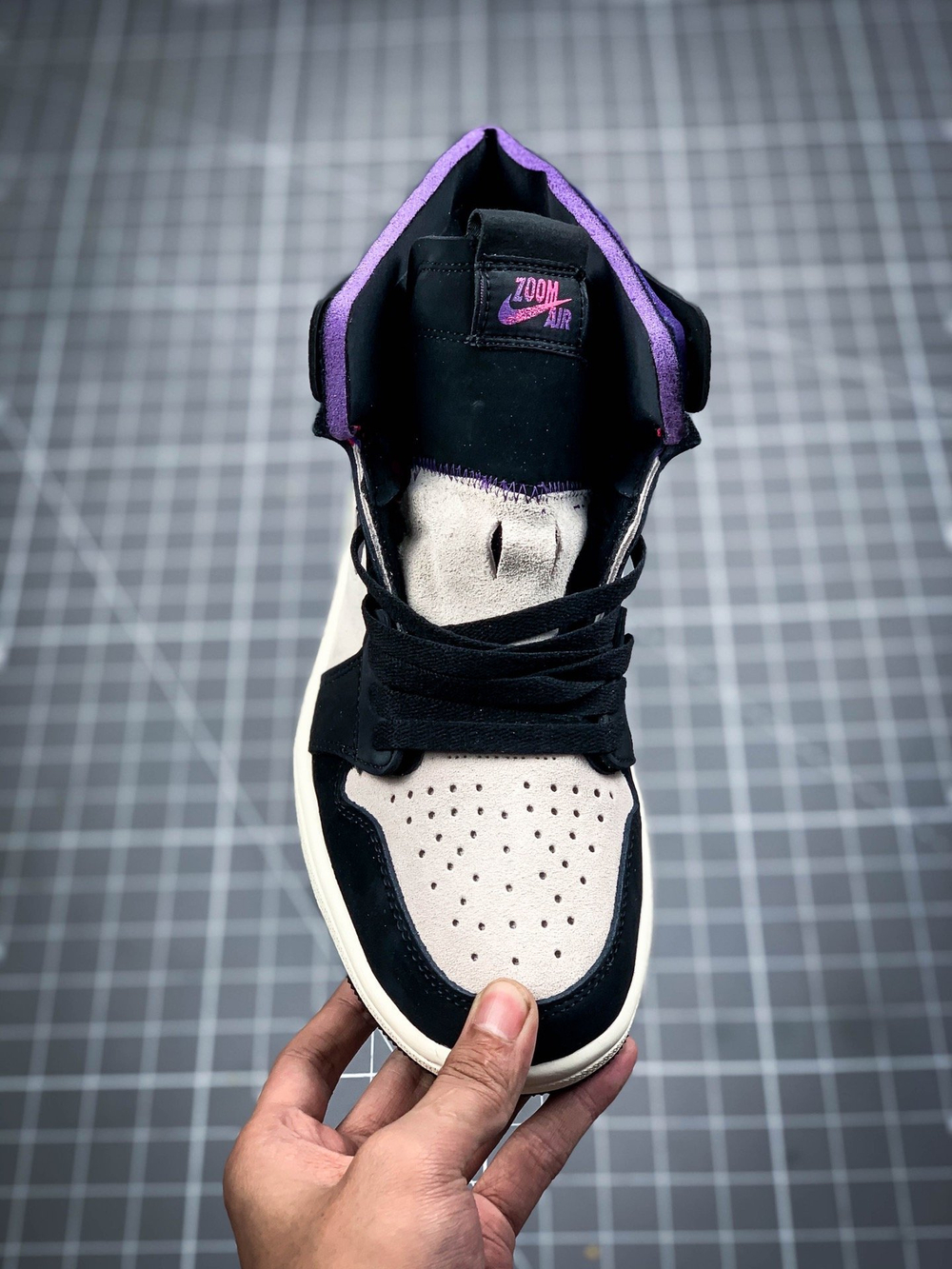 PARIS SAINT-GERMAIN X AIR JORDAN 1 HIGH ZOOM COMFORT WHITE/BLACK/PSYCHIC PURPLE/PINK