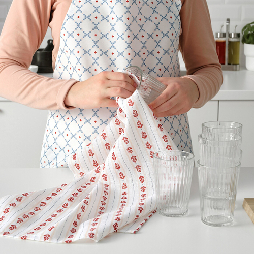 Набор кухонных полотенец IKEA INAMARIA (ИНАМАРИЯ), Разноцветный, 45х60 см, 4 шт