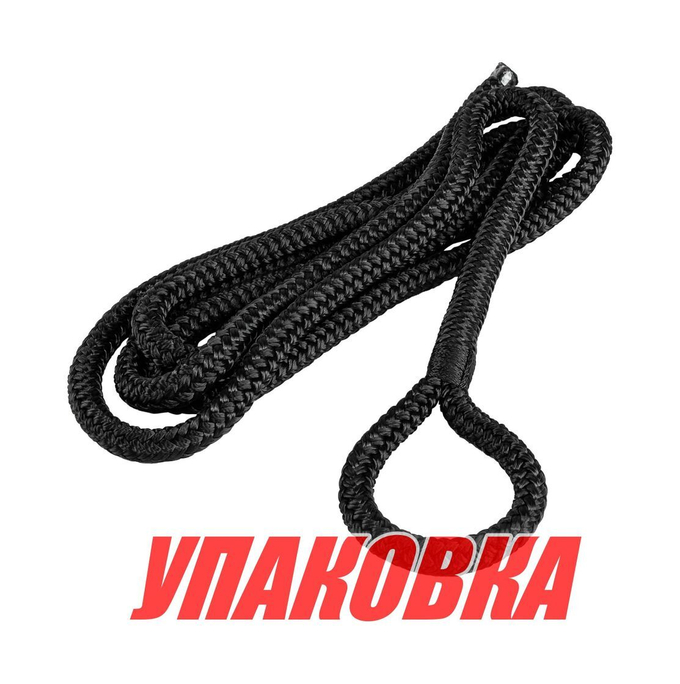 Веревка для кранца с огонами d10 мм, L2 м, черный (упаковка из 10 шт.)