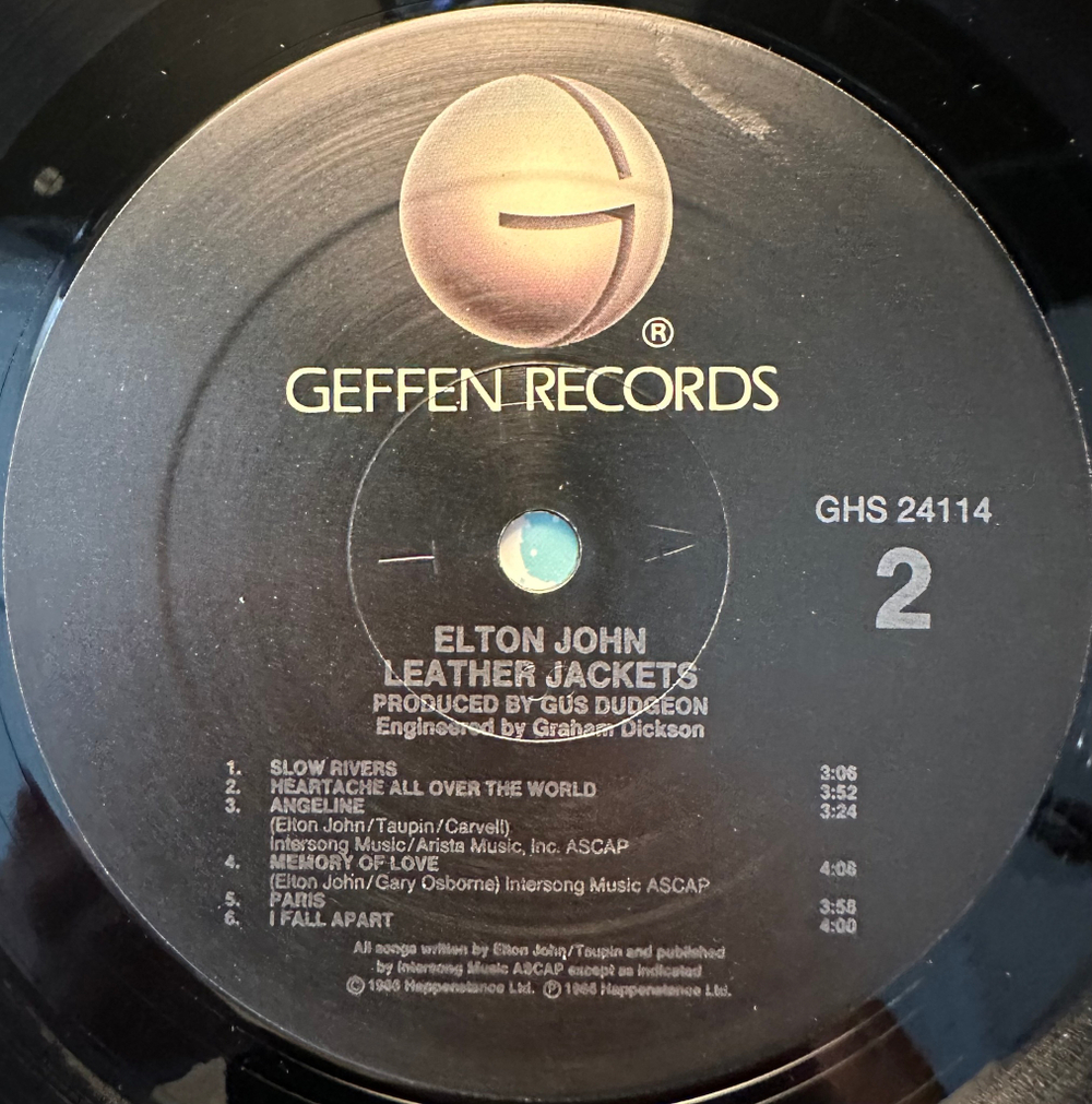 Elton John - Leather Jackets (США 1986г.)