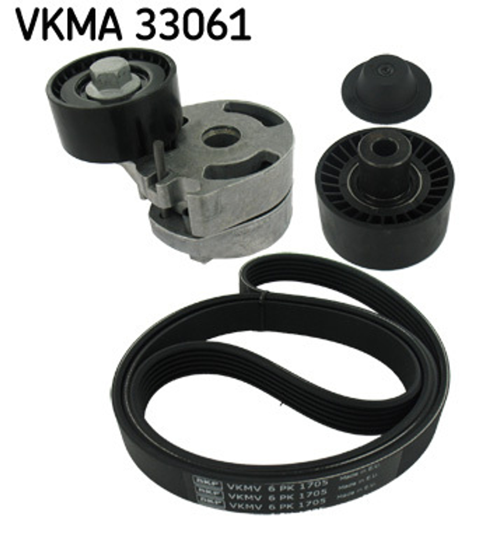 SKF - VKMA33061-SKF - V-ribbed Belt Set - Povrat dobavljacu nije moguc za ovaj artikl.