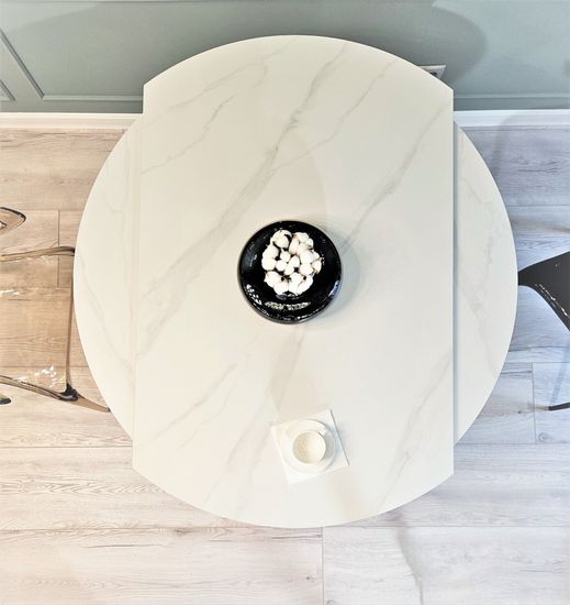 Стол обеденный раскладной круглый F328