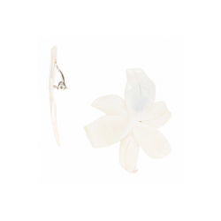 Клипсы Nature Bijoux, Lis Blanc, из перламутра, NB26.1-11-90660 (белый)