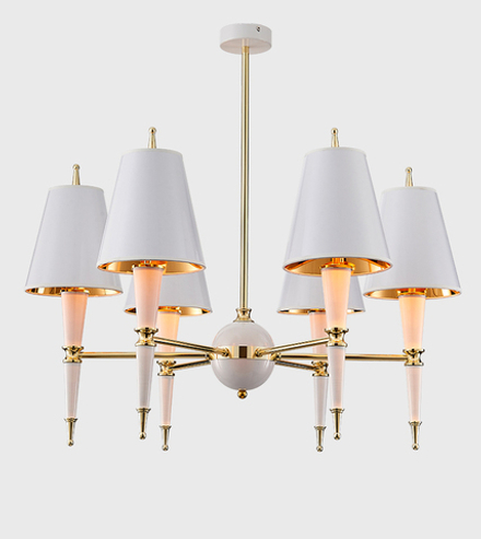Ceiling design lamp  Versailles by Robert Abbey (White)