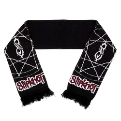 Шарф Slipknot звезда вязаный