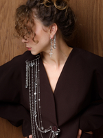 Серьги "Hope" с горным хрусталём