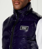 Пуховая безрукавка Dsquared2 - темно-синий(S74FB0317 S54056)