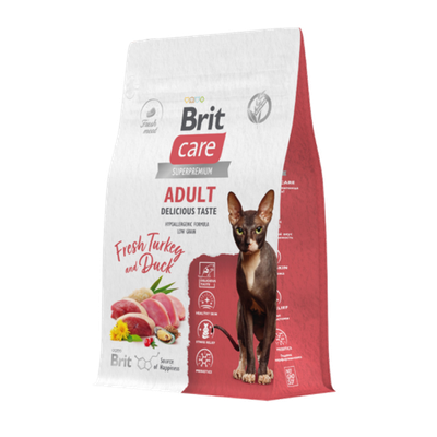 Brit Care Savor Индейка с Уткой 400гр.