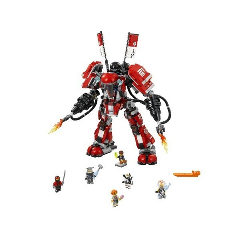 LEGO Ninjago Movie: Огненный робот Кая 70615 — Fire Mech — Лего Ниндзяго фильм